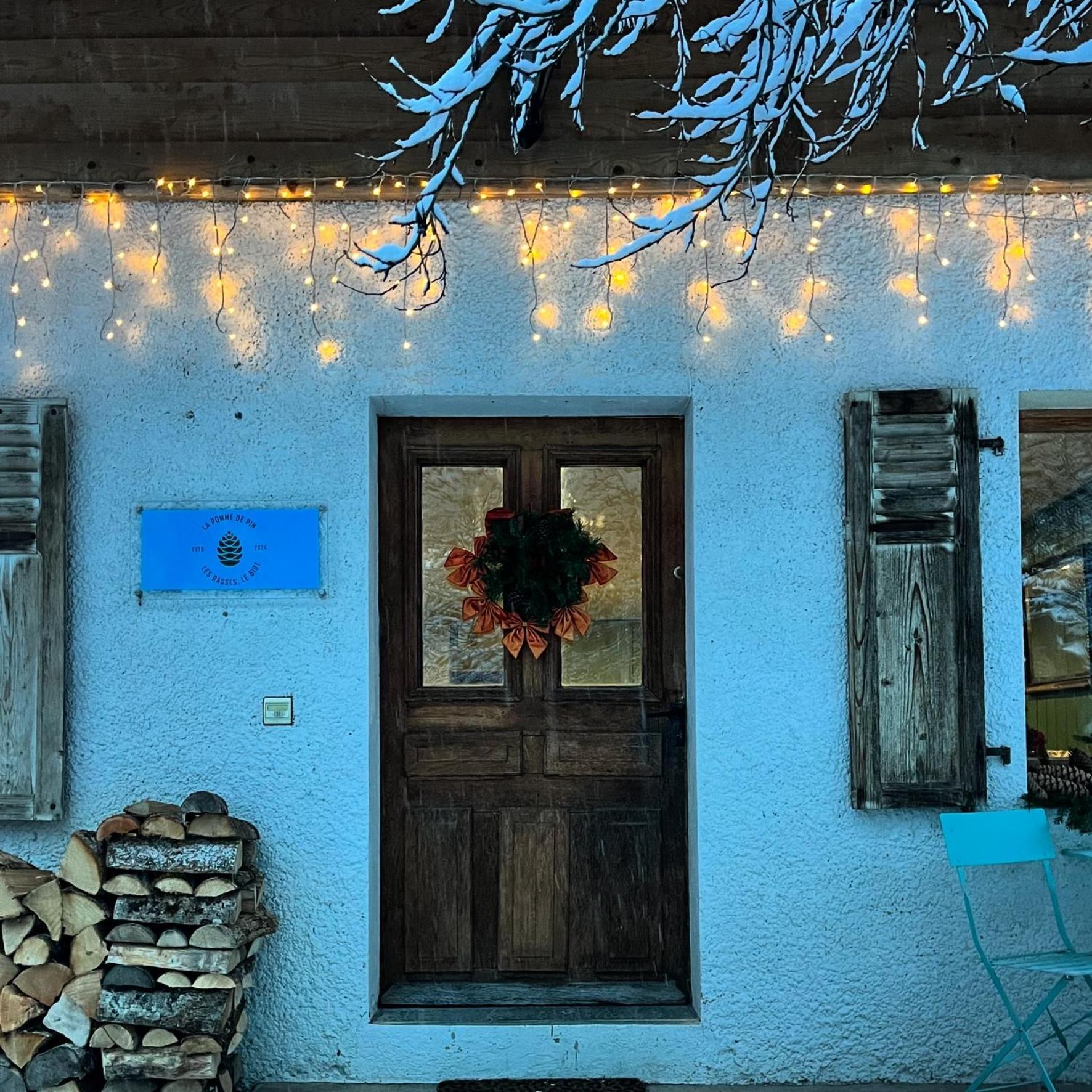 Ferienwohnung La Pomme De Pin Le Biot Exterior foto